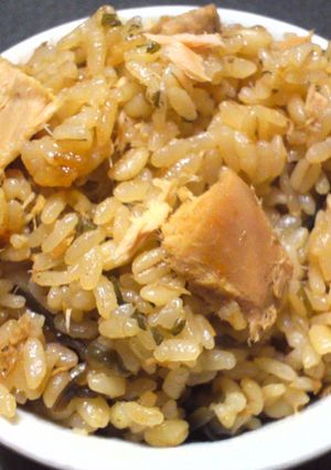 ツナと昆布の炊き込みご飯【包丁要らず】-レシピのメイン写真
