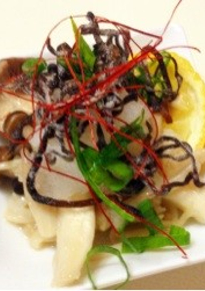 簡単つまみ。焼ききのこの昆布おろし和え-レシピのメイン写真