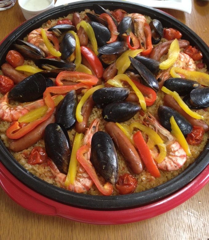 パーティにお勧め☆ホットプレートパエリア by AtsukoCafe