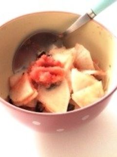 大根の浅漬け♡明太子和え-レシピのメイン写真