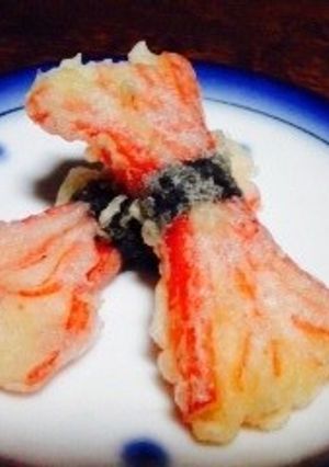 カニカマの天ぷら-レシピのメイン写真
