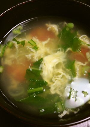 卵とじ野菜スープ-レシピのメイン写真