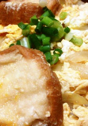 仙台麩で卵とじ丼-レシピのメイン写真