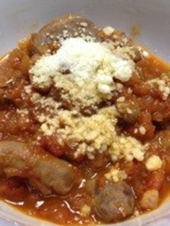 たまには洋風で♪豚モツのトマト煮込み-レシピのメイン写真