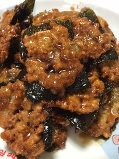 ご飯がすすむ!すりおろし蓮根・蒲焼風-レシピのメイン写真