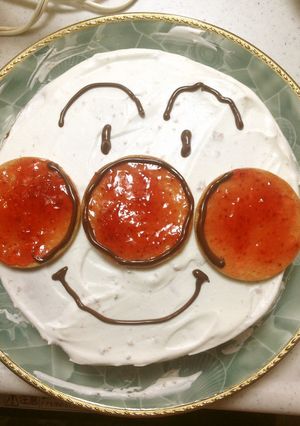 簡単！アンパンマンケーキ-レシピのメイン写真