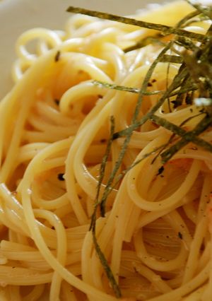 鍋を使わない明太子スパゲティ-レシピのメイン写真