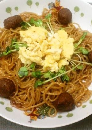 千葉県の菜の花風焼きそば-レシピのメイン写真