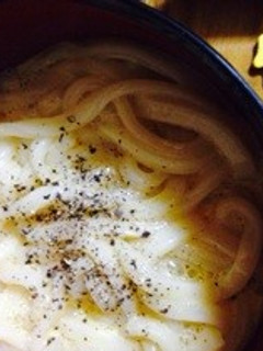 簡単!和風カルボナーラうどん☻-レシピのメイン写真