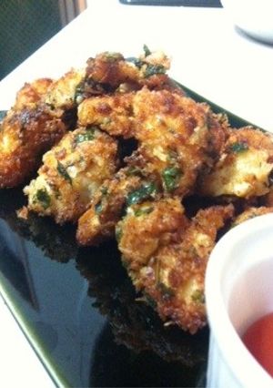 幼児が食べる♪ 鳥ムネ肉の大葉揚げ-レシピのメイン写真