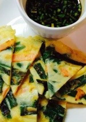ニラたっぷり野菜チヂミ-レシピのメイン写真
