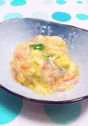 大根のふわトロ〜かにたまあんかけ♪-レシピのメイン写真