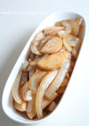 かまぼこ♪の炒め物　お弁当にgood！-レシピのメイン写真