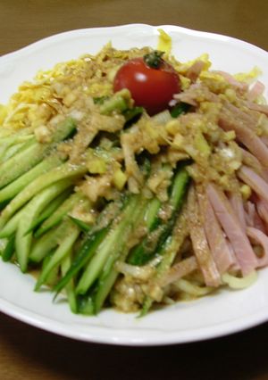美味しい♪冷やし中華のごまだれ-レシピのメイン写真