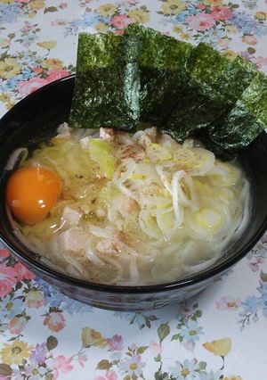 鶏塩うどん-レシピのメイン写真