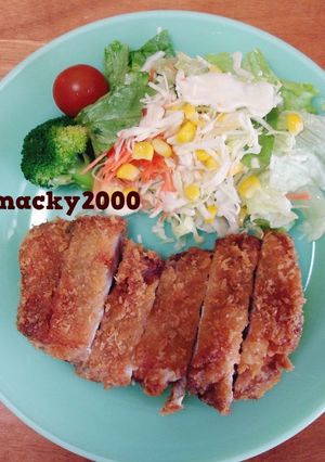 卵なしでも、簡単チキンカツ♪-レシピのメイン写真