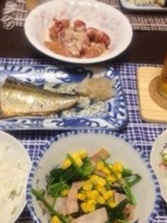 我が家のほうれん草のバターソテー☆-レシピのメイン写真