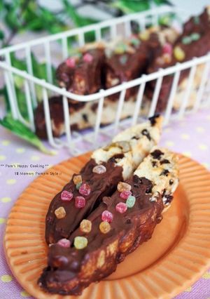 ザクザク♪ハーフチョコビスコッティ-レシピのメイン写真