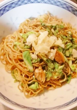 あさりで、マルちゃん深川焼きそば-レシピのメイン写真