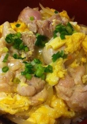 簡単、親子丼-レシピのメイン写真