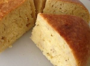 ＨＭなしで！3合釜炊飯器でバナナケーキ-レシピのメイン写真