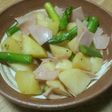 簡単!アスパラのジャーマンポテト風