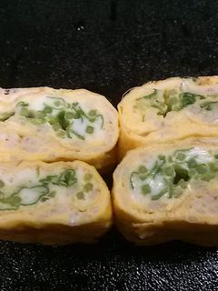 しらすと豆苗の卵焼き-レシピのメイン写真