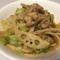 【男めし】鶏肉とレンコンのオイスター炒め-レシピのメイン写真