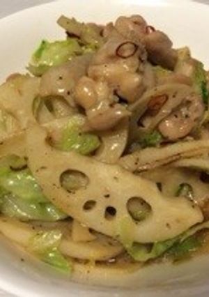 【男めし】鶏肉とレンコンのオイスター炒め-レシピのメイン写真
