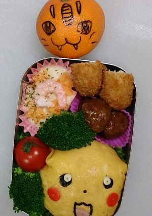 簡単☆ピカチュウオムライス-レシピのメイン写真