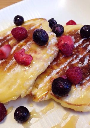 なんちゃってbillsパンケーキ♥-レシピのメイン写真