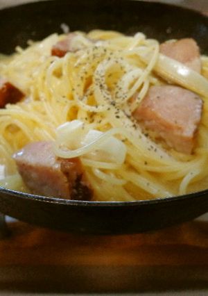 最速のカルボナーラ-レシピのメイン写真
