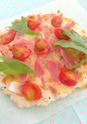 ランチにすぐ出来る♪簡単さくふわピザ-レシピのメイン写真
