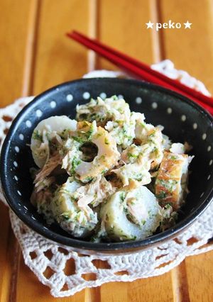 簡単☆お弁当にも♪ちくわとツナの磯辺和え-レシピのメイン写真