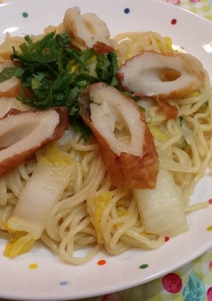 豊橋発☆白菜とちくわの塩焼そば-レシピのメイン写真
