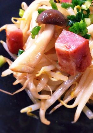 厚切りベーコンともやしのカレー炒め-レシピのメイン写真