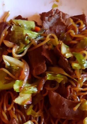 牛肉入り焼きそば-レシピのメイン写真