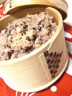 下準備不要!圧力鍋で作る 小豆沢山お赤飯-レシピのメイン写真