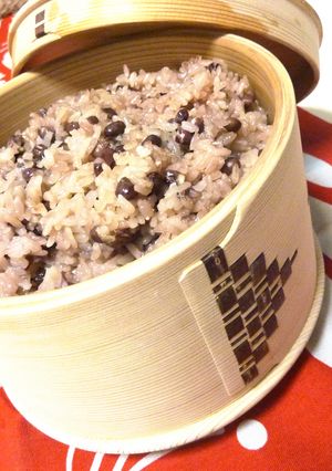 下準備不要！圧力鍋で作る 小豆沢山お赤飯-レシピのメイン写真