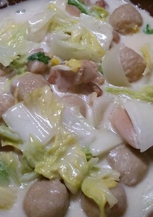 手抜きでも美味しい! 白菜クリーム煮-レシピのメイン写真