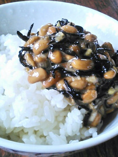 カルシウムたっぷり納豆ごはん-レシピのメイン写真