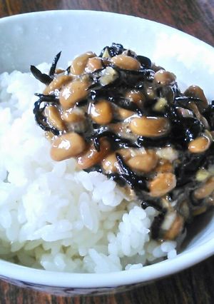 カルシウムたっぷり納豆ごはん-レシピのメイン写真