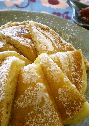 簡単!卵なしでしっとりふわっ*パンケーキ-レシピのメイン写真