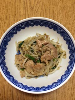 お弁当に☆豚肉ともやしの簡単炒め-レシピのメイン写真