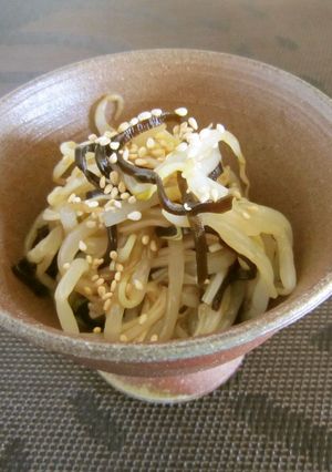 もやしとえのきの塩昆布ナムル-レシピのメイン写真