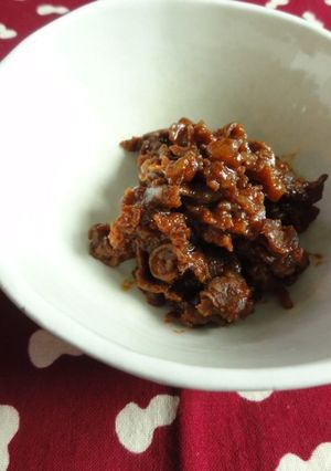 【常備菜】牛肉のコチュジャン炒め♪-レシピのメイン写真