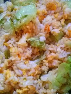 パラパラレタスチャーハン-レシピのメイン写真