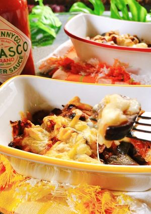 簡単！ナスとベーコンのチーズ焼き-レシピのメイン写真