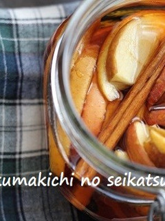 ■セミドライアップルとシナモンのフルブラ-レシピのメイン写真