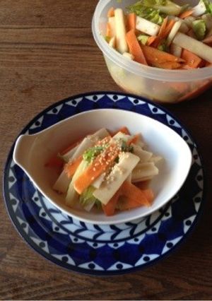 セロリのとにんじんの中華風浅漬け-レシピのメイン写真